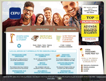 Tablet Screenshot of cepu.it